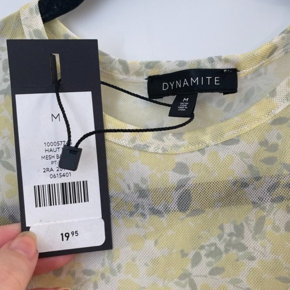 Sheer Floral Top - Picture 3 of 4